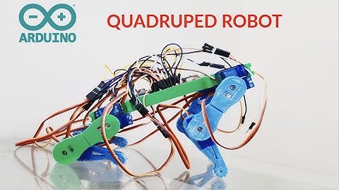 QUADRUPED ROBOT PART 1  BUILD AND WIRING