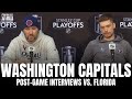 Alex Ovechkin &amp; Evgeny Kuznetsov React to Panthers vs. Caps Tied 2-2: &quot;Going To Be a Long Series&quot;