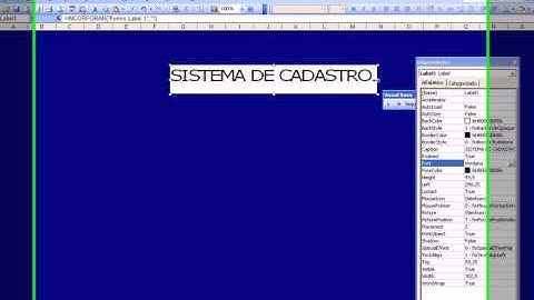 Criando um Cadastro de Clientes com o VBA no Excel 2003 - Aula 02: Tela Principal