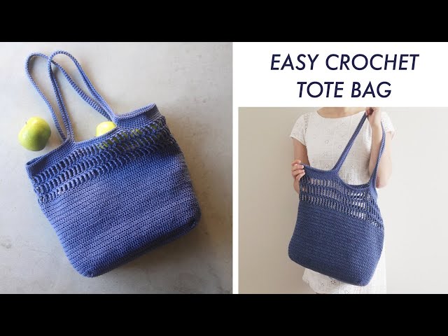 Crochet Tote Bag - Crochet with Carrie