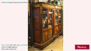 French Antique Display Cabinet/vitrine Louis XVI Cabinets http://www.newel.com/French-Louis_XVI-cabinet=case+piece-... - Newel.com: French