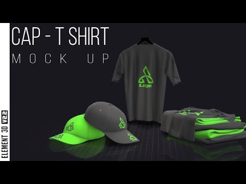 Download Cap-T Shirt Mock Up After Effects Templates - YouTube