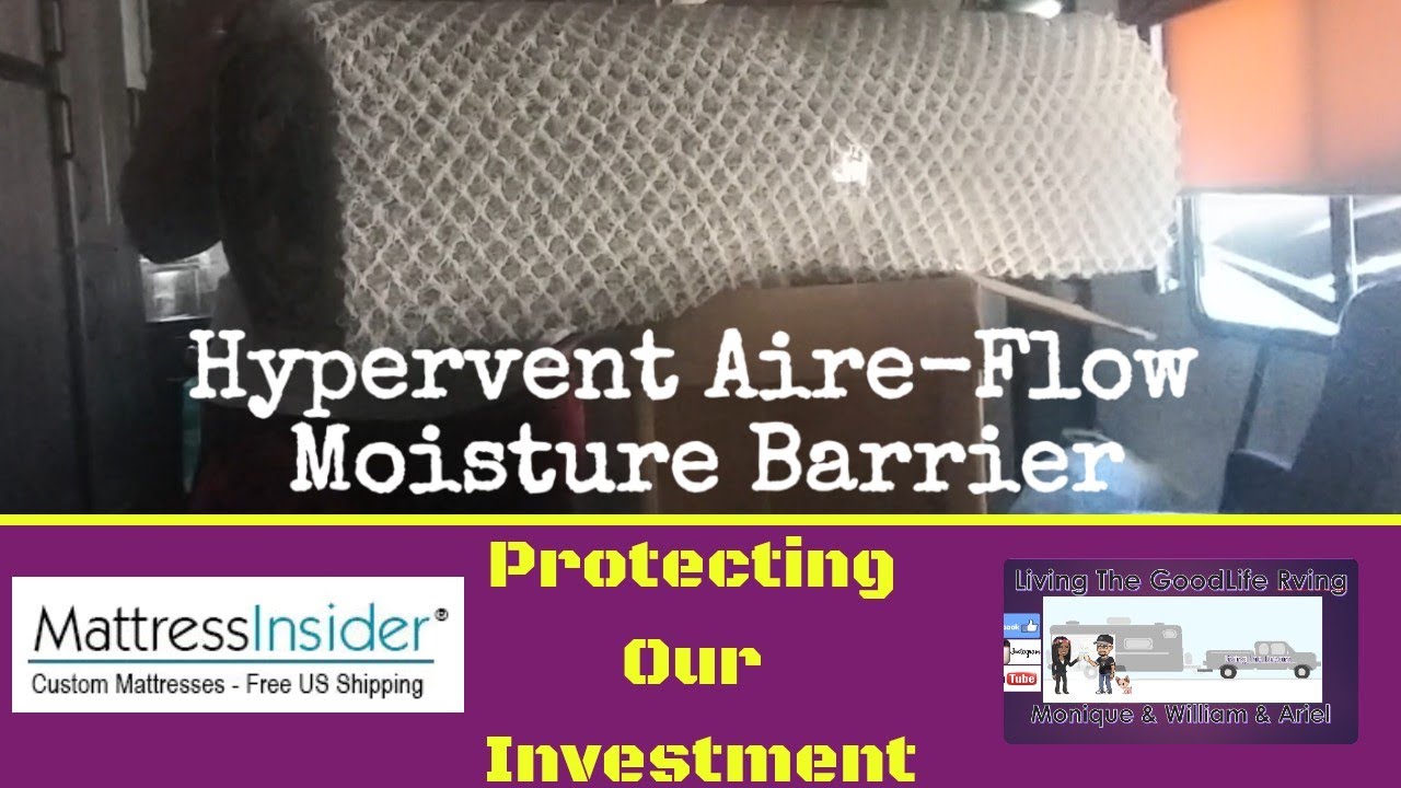 RV Newbies Unboxing Protecting our Investment Mattress Moisture Barrier YouTube