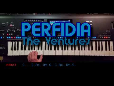 Perfidia - Ventures, Cover, eingespielt mit titelbezogenem Style auf Genos