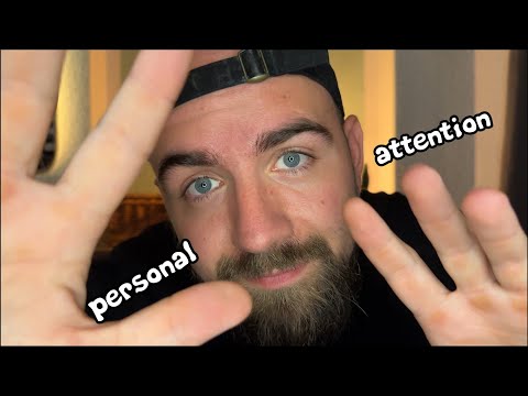 ASMR | Close-Up Personal Attention, Hand movement, Head Massage & more | ENG SUB