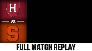Harvard vs. Syracuse Full Match Replay | 2026 ACC Womens Soccer