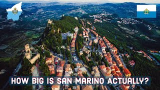 San Marino 101 - How Big Is San Marino Actually?