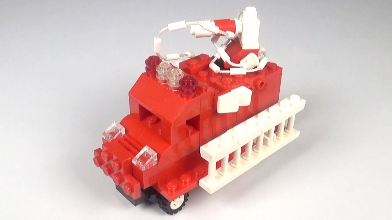 Lego Fire Truck (001) Building Instructions - LEGO Classic How To Build