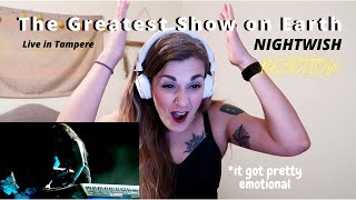 American Reacts to The Greatest Show On Earth - NIGHTWISH Live in Tampere