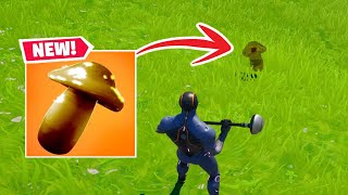 How to get the NEW! Golden Mushroom in Fortnite (Creative)