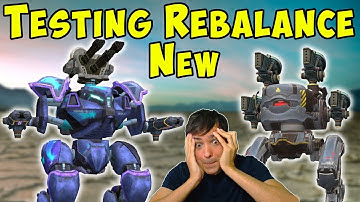 Testing New Weapons & Robots Rebalance War Robots Test Server WR