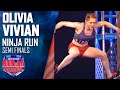 Ninja run olivia vivian semi final  australian ninja warrior 2018