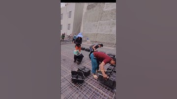 Quy trình tiêu chuẩn cho một công đoạn làm sàn phẳng không dầm #sanxop #sankhongdam