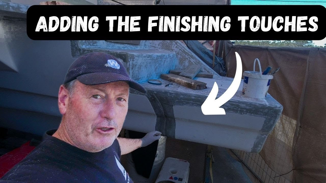 Stretching the Limits: Strengthening the Hull Extensions (Sugar Scoops) of our Catamaran Build Ep271