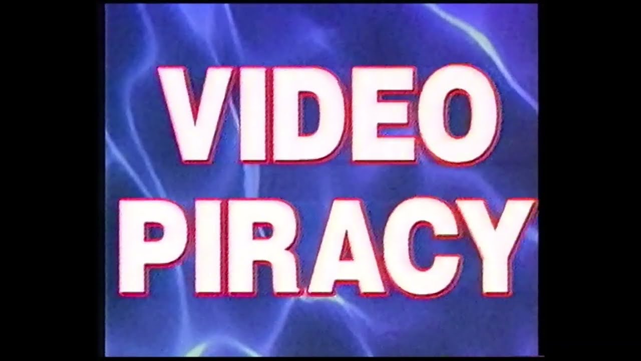 New Zealand VHS Piracy and Copyright Warning
