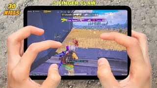 iPad Mini 6 HANDCAM 🔥 Pubg Test/Gameplay/Sensitivity ❤️ 5 Finger claw+Gyro🔥Smooth+60FPS