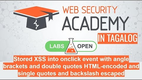 Stored XSS in onclick event with brackets, quotes, backslash escaped | Portswigger Academy