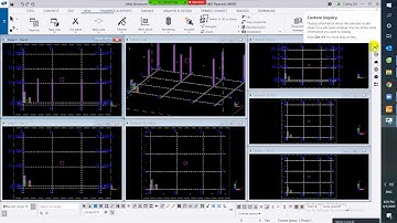[Tekla Structures 2020] Bài 3 Creation of views along grid line