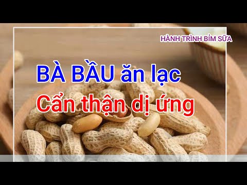 Bà Bầu Ăn Lạc (Đậu Phộng) - Cẩn Thận Dị Ứng | Hành trình bỉm sữa