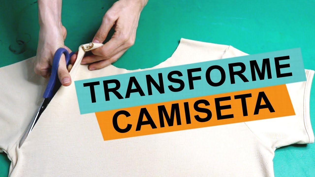 TRANSFORME CAMISETA COM RENDA | Customizando por Mariely Del Rey