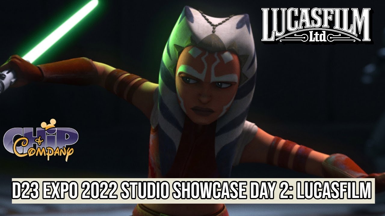 Disney Studio Showcase Day 2 Lucasfilm Recap D23 Expo ANDOR Willow Ashoka Harrison Ford Mandalorian