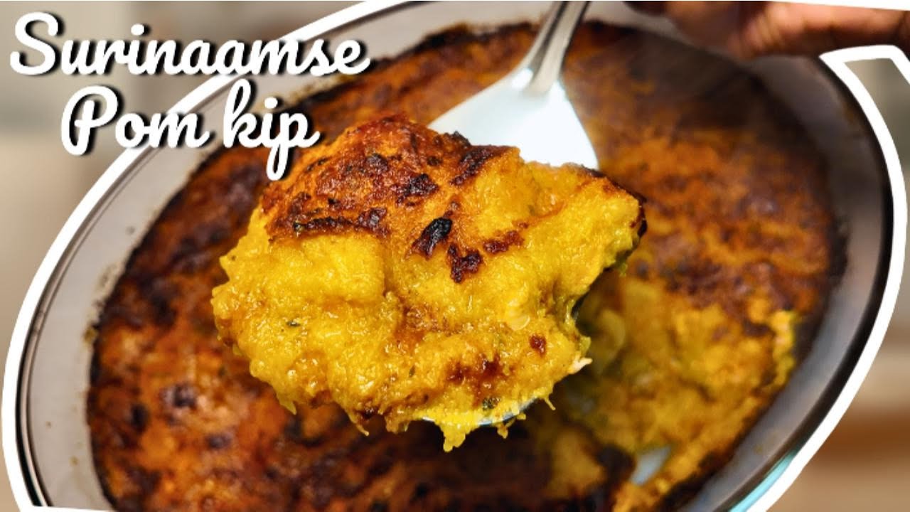 SURINAAMSE POM KIP maken lijkt moeilijk, DIT recept maakt het simpel 🤯🍽️