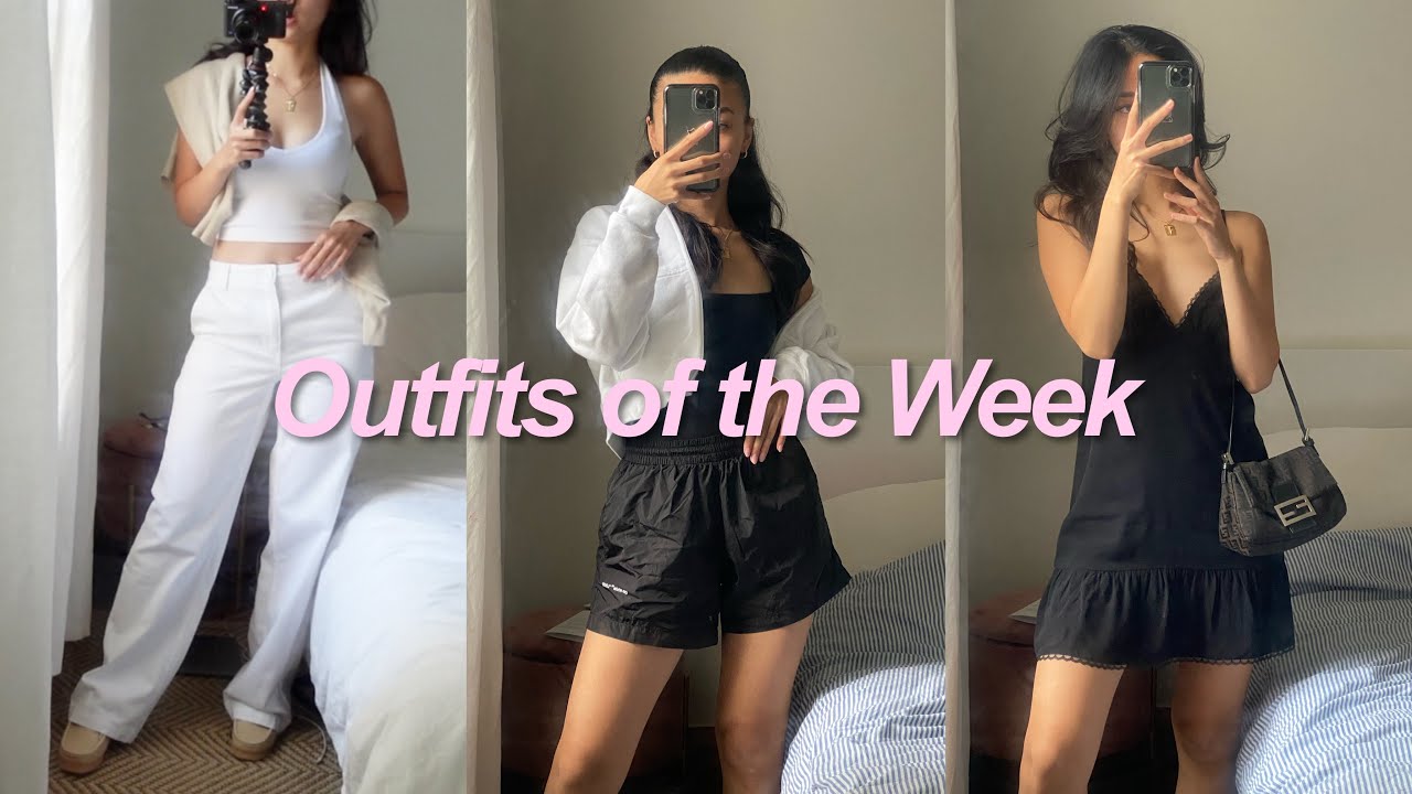 OOTW: A Week of my Outfits for Work (Aritzia) | Colleen Ho - YouTube