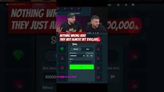 $100,000 BET IS INSANE  #classybeef #beefgang #stake #roulette #blackjack