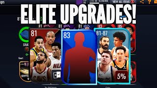 ELITE UPGRADES!!! VARIETY PACK OPENING!!! NBA LIVE MOBILE SEASON 7