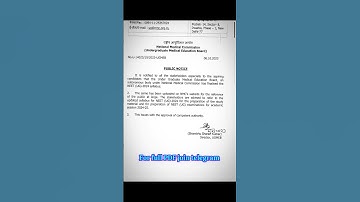 NEET 2024 Syllabus Reduced||NMC Reduced Syllabus #pw #neet #neet2024