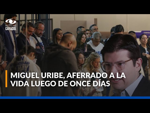 Después de once días en la UCI, Miguel Uribe Turbay sigue luchando por su vida.