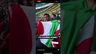 Niko Omilana Reacts to Italy Winning Against Spain (Euro 2020)