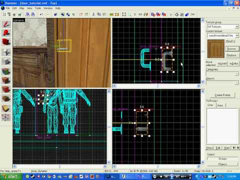 Source Sdk / L4D Mapping Tutorial - Creating Doors With Handles