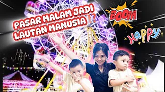 BRYAN PLAYS EXTREME RIDES AT THE NIGHT MARKET! | Vlog thumbnail