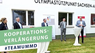 UMMD unterzeichnet Leistungssportbetreuung mit Olympiastützpunkt Sachsen-Anhalt | #TeamUMMD