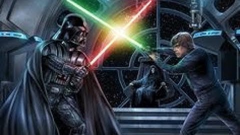Darth Vader vs Luke Skywalker (Epic Duel) Star Wars Battlefront 2