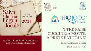 Poesia di Giovanni Marco Di Carlo - Motta Montecorvino (FG) - Puglia