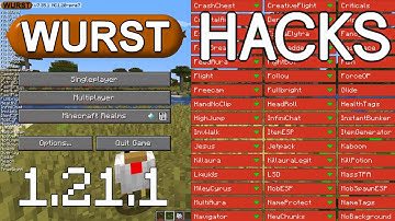 DOWNLOAD: WURST Hacked Client - 1.21.1 - Minecraft Java Edition