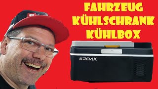 Outdoor Kompressor Kühlbox Kroak LM21 Unboxing +Test @ApeHarry