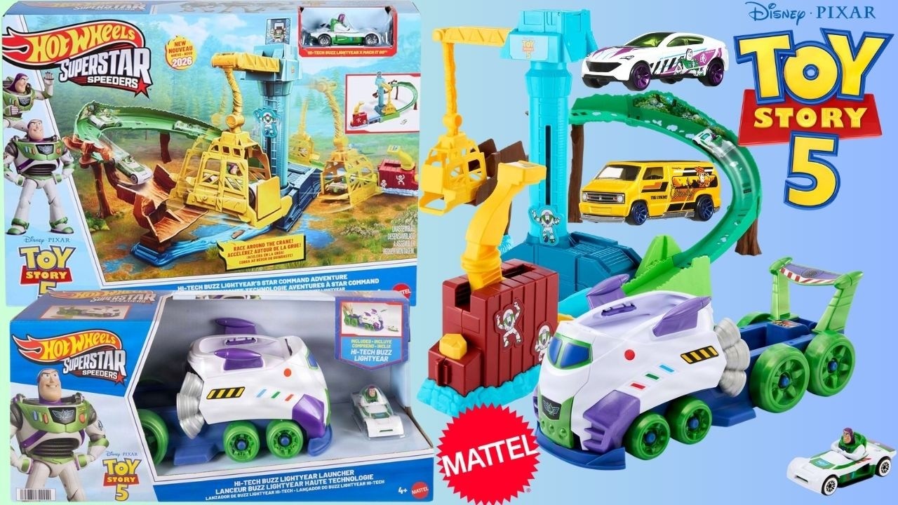 This Hot Wheels Track is Ruining Toy Story 5! 💥 (Buzz is Finished)
