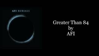 AFI - Greater Than 84 (Karaoke Instrumental)