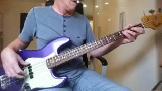 Video thumbnail of "Blues is my Business  - How to play it on Bass"