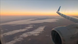 {4K} [FULL SUNSET FLIGHT] Tucson (TUS) - Denver (DEN) — United Airlines — Boeing 737-824 — N12238