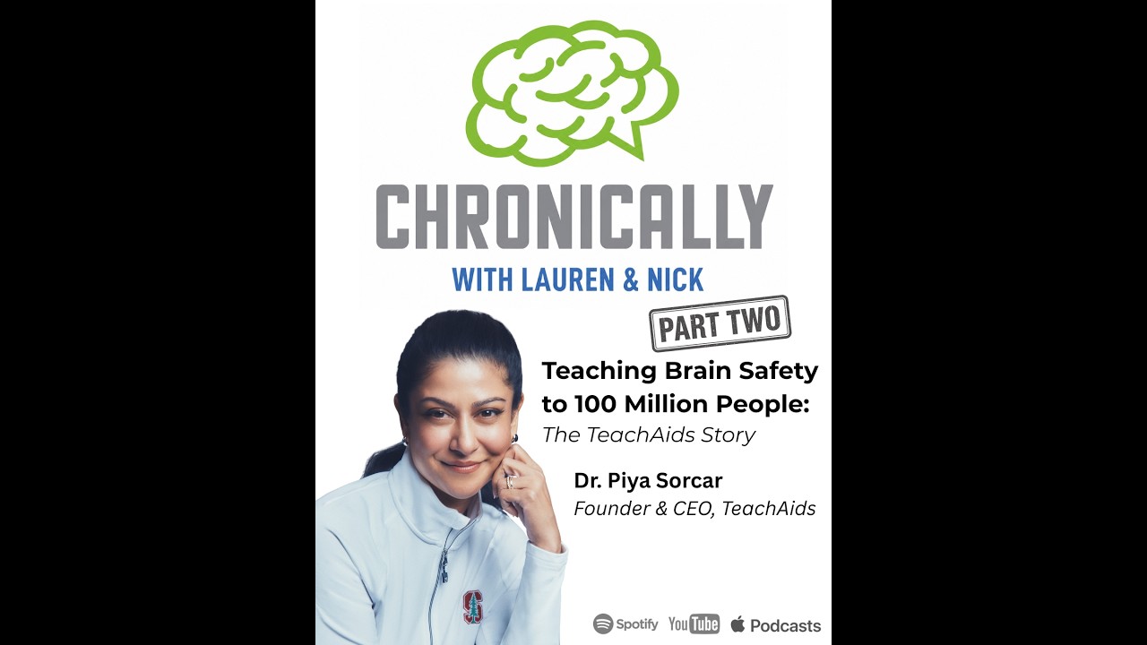 Concussion Education with Dr  Piya Sorcar and TeachAids Part 2 - Chronically with Lauren and Nick