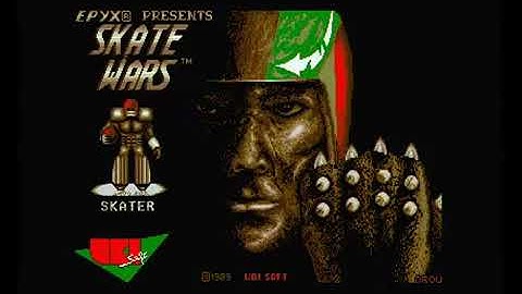 David Whittaker skate wars theme: intro de skateball