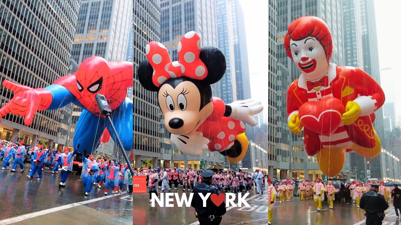 The best balloons at Macy's Thanksgiving Parade 2024 4K