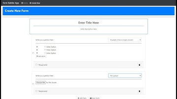Simple Form Builder using PHP and jQuery Demo