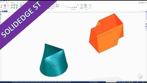 Bluesurf - Vertex Mapping - SolidEdge 2020 Training - Surfaces