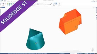 Bluesurf - Vertex Mapping - SolidEdge 2020 Training - Surfaces