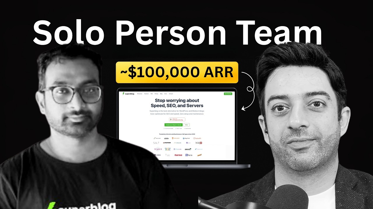 Solo Founder Builds $100,000 SaaS Without a Team, Ads or Funding